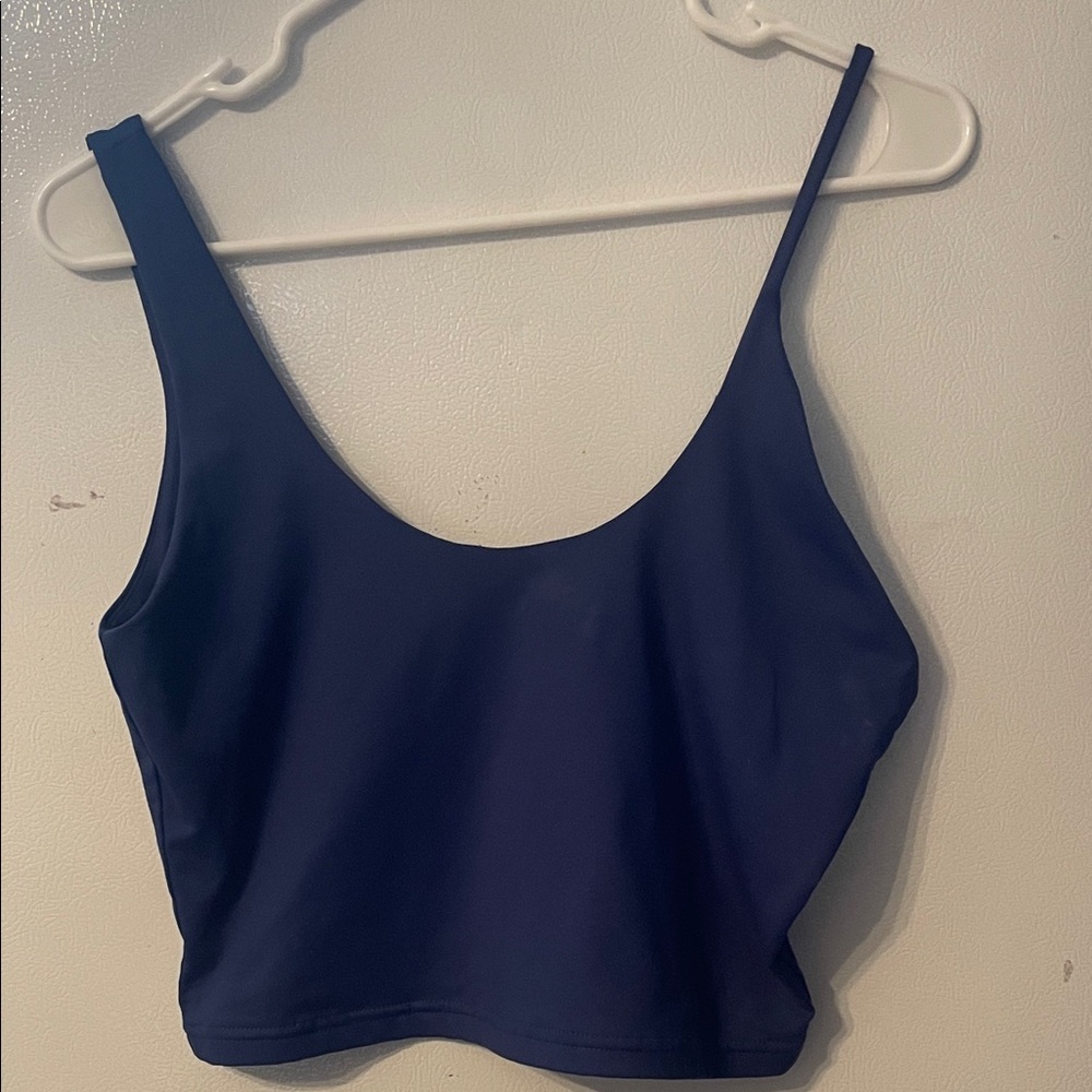 Reoria Large Blue‎ Tank Top